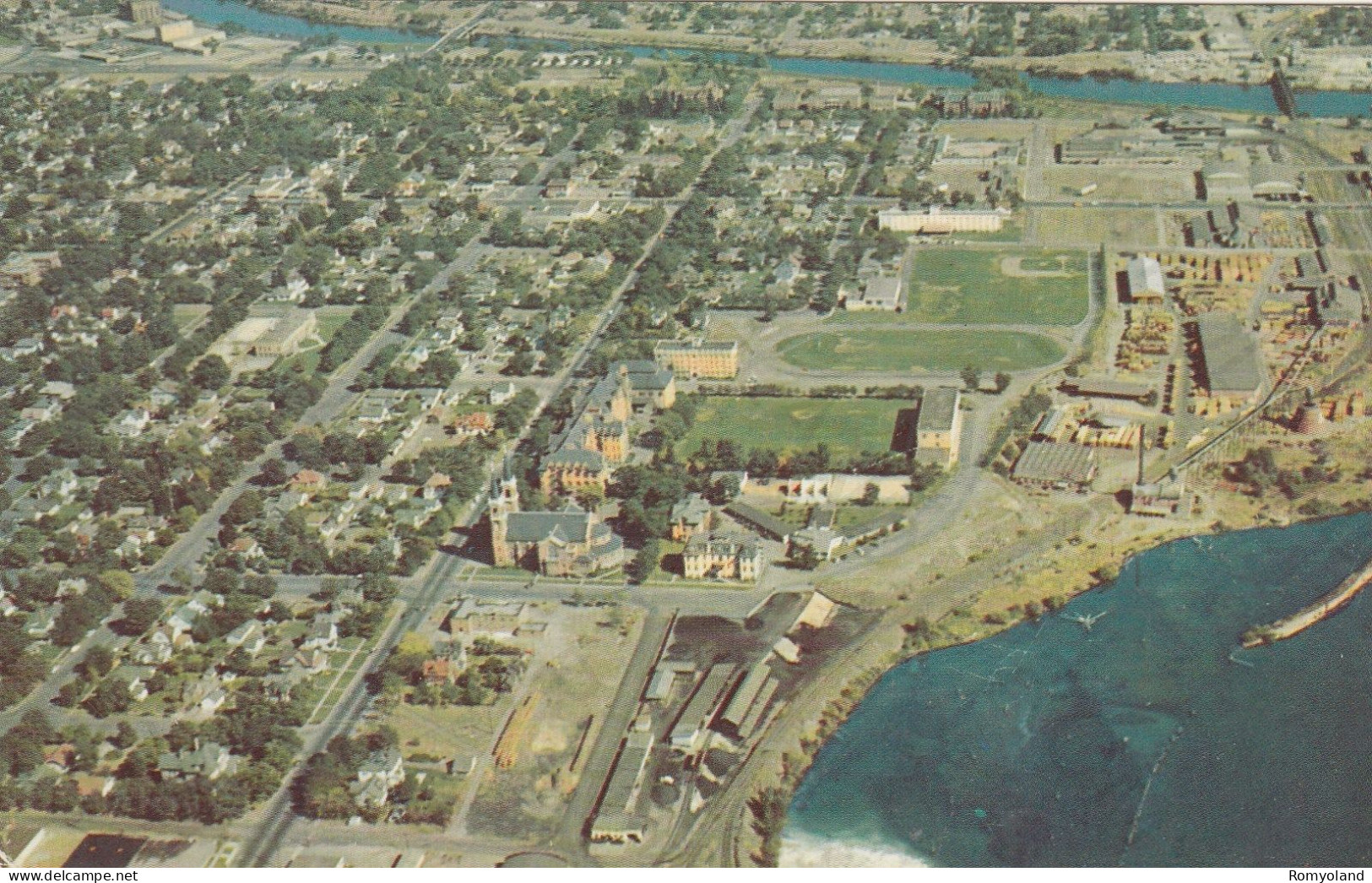 CARTOLINA  SPOKANE,WASHINGTON,STATI UNITI-GONZAGA UNIVERSITY-VIAGGIATA 1958 - Spokane