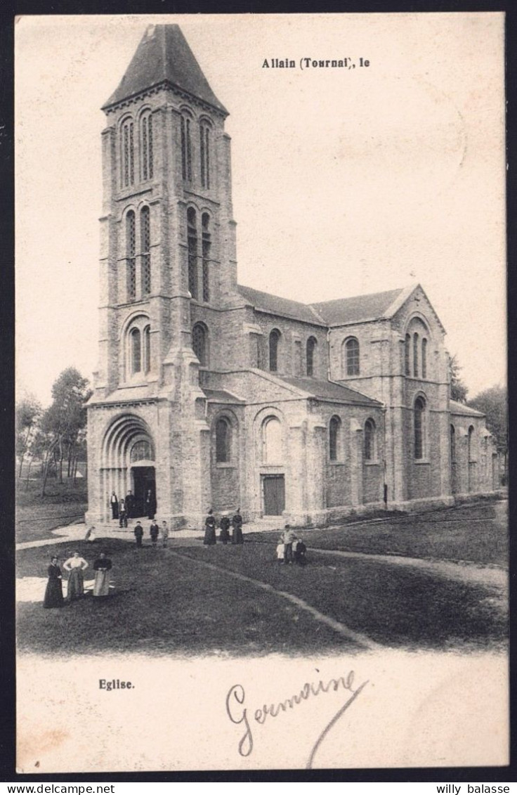 +++ CPA - ALLAIN - Tournai - Eglise - 1906   // - Doornik