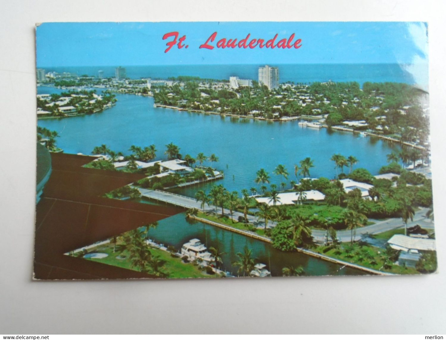 D196299  Fort Lauderdale - Florida - Sent From Washington DC 1976 - Red Meter  Sent To Hungary Honvéd Tennis Club - Fort Lauderdale