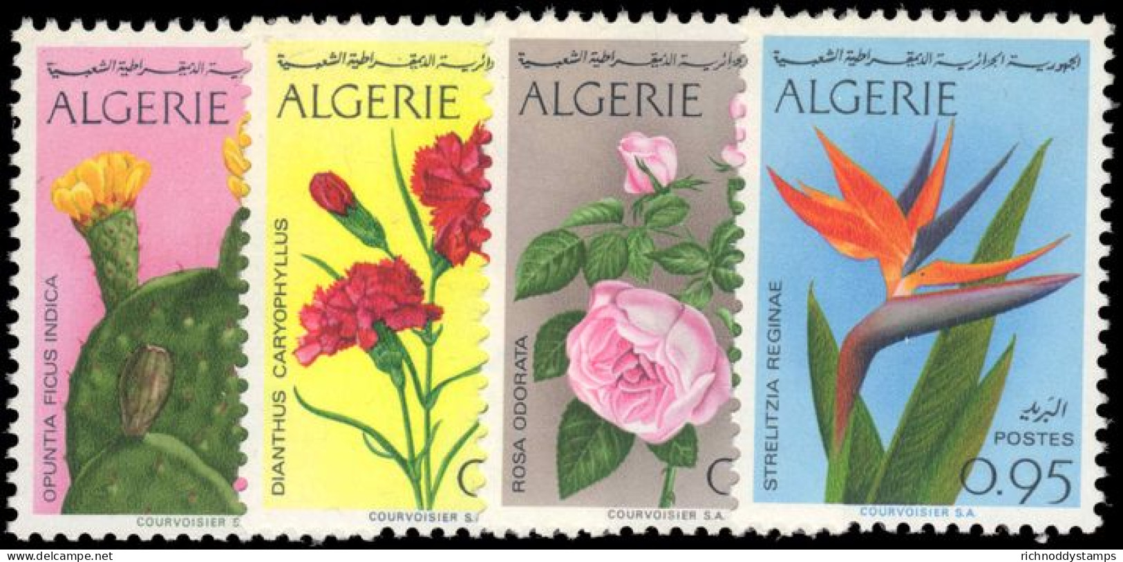 Algeria 1969 Algerian Flowers Unmounted Mint. - Algérie (1962-...)