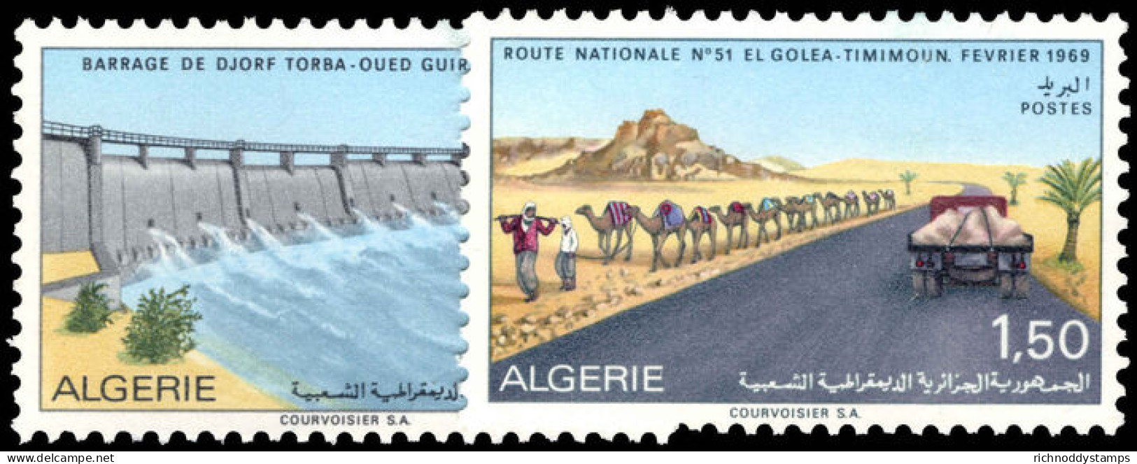 Algeria 1969 Saharan Public Works Unmounted Mint. - Algérie (1962-...)