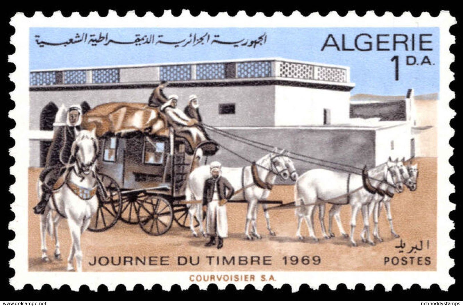 Algeria 1969 Stamp Day Unmounted Mint. - Algérie (1962-...)