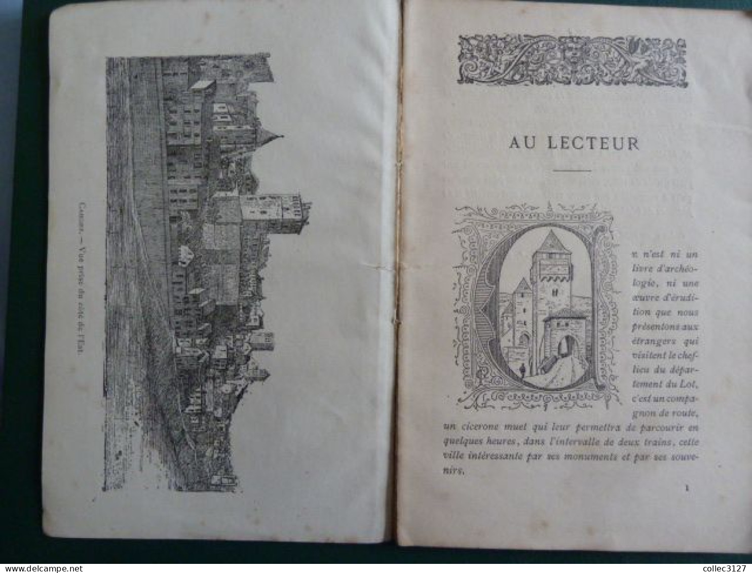 46 - Cahors-Guide - J.B. Baudel - Edition J. Girma - 1888 - 72 Pages Et 1 Carte Dépliable -BE Mais Couverture Usagée - Midi-Pyrénées