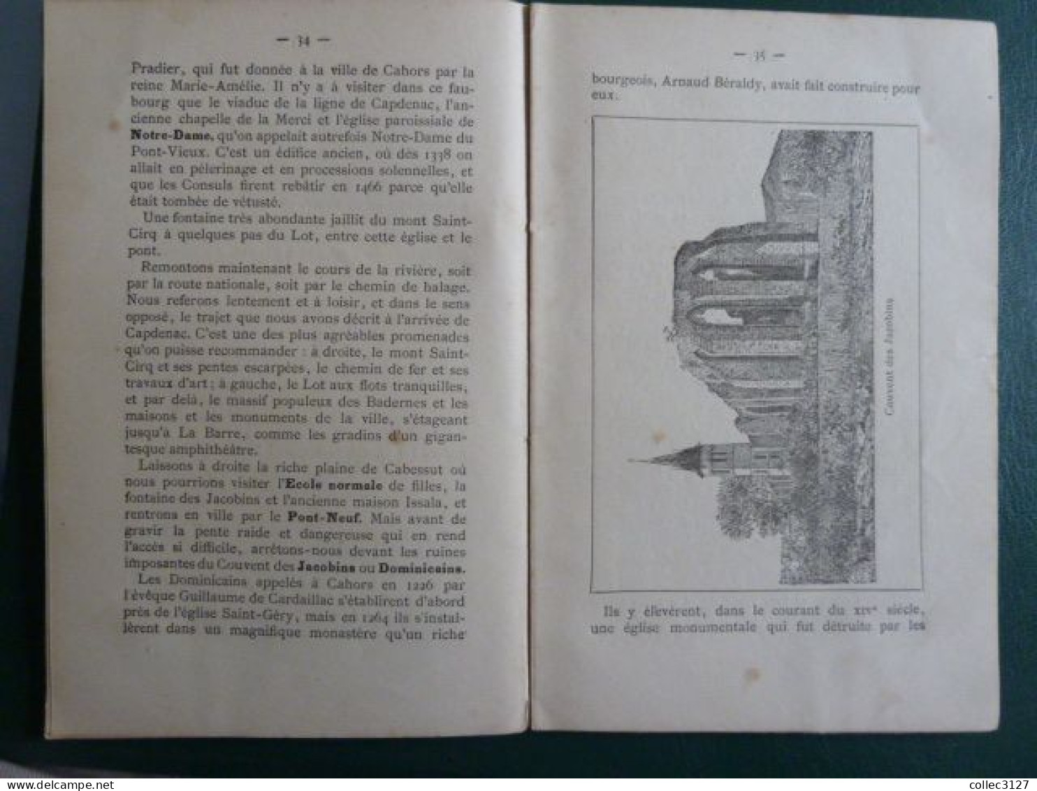 46 - Cahors-Guide - J.B. Baudel - Edition J. Girma - 1888 - 72 Pages Et 1 Carte Dépliable -BE Mais Couverture Usagée - Midi-Pyrénées