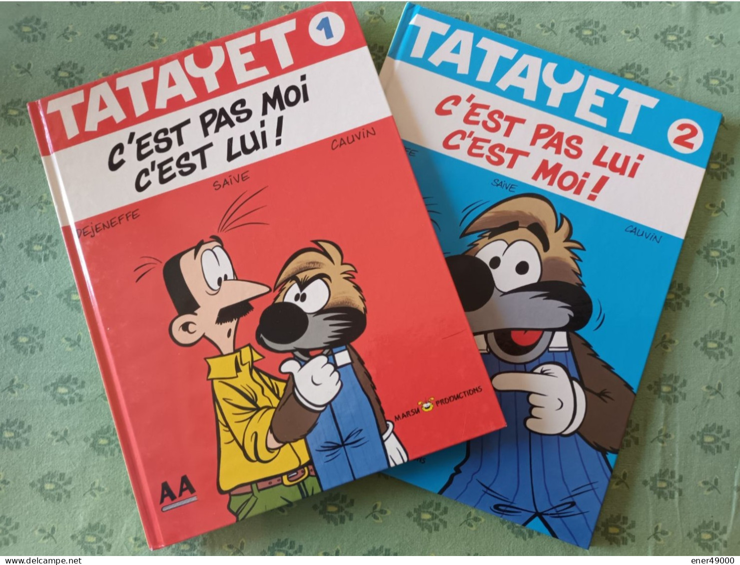 TATAYET . VOLUMES 1 ET 2 - Lots De Plusieurs BD