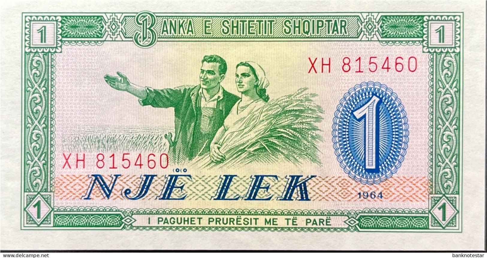 Albania 1 Lek, P-33 (1964) - UNC - Albanien