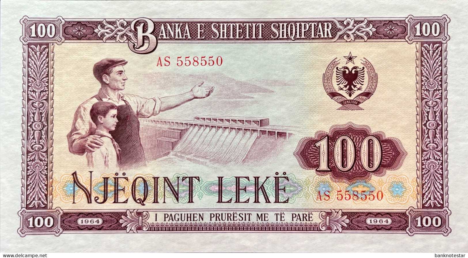 Albania 100 Leke, P-39 (1964) - UNC - Albanie