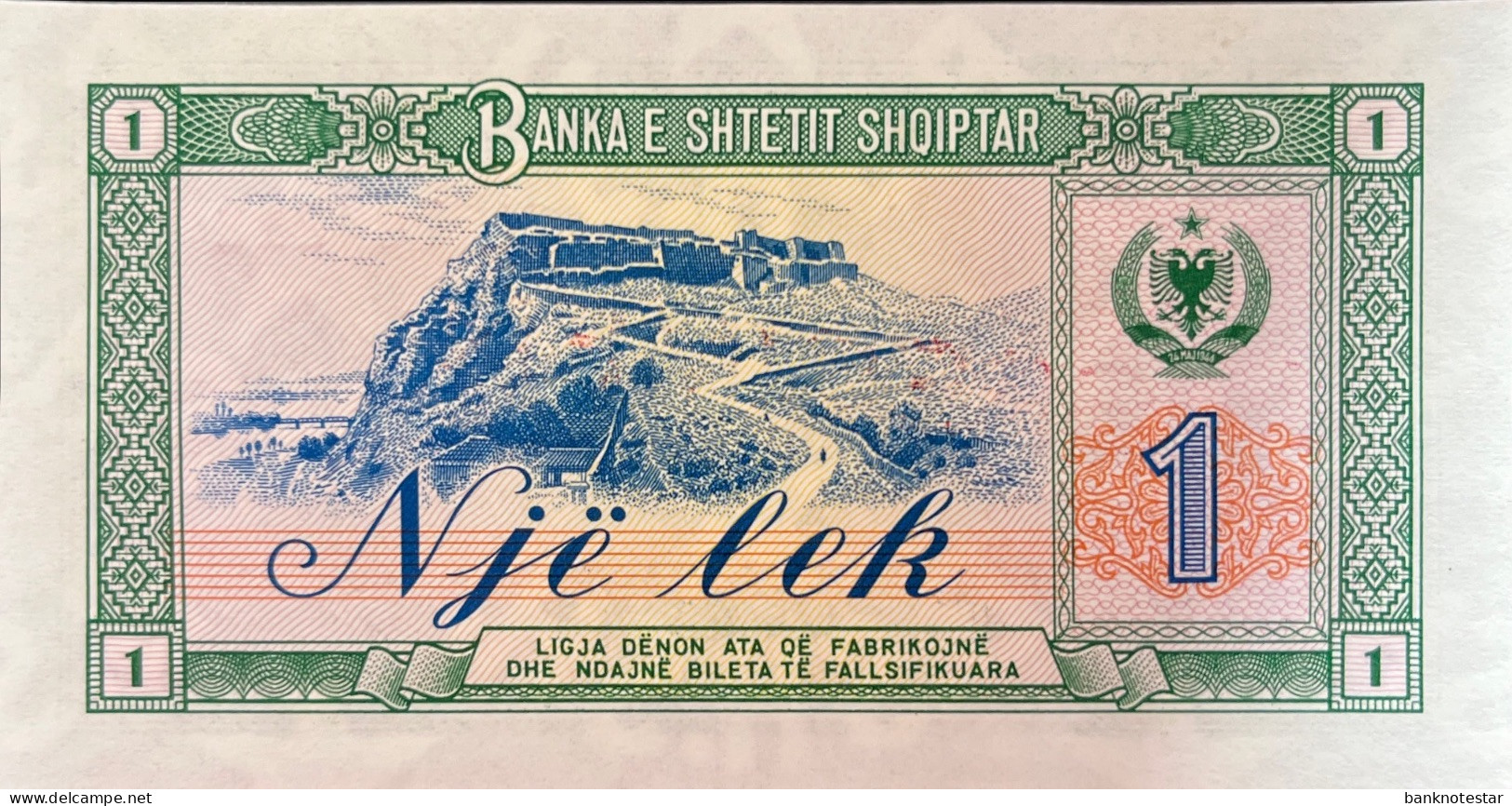 Albania 1 Lek, P-40s2 (1976) - UNC - SPECIMEN - Albanien