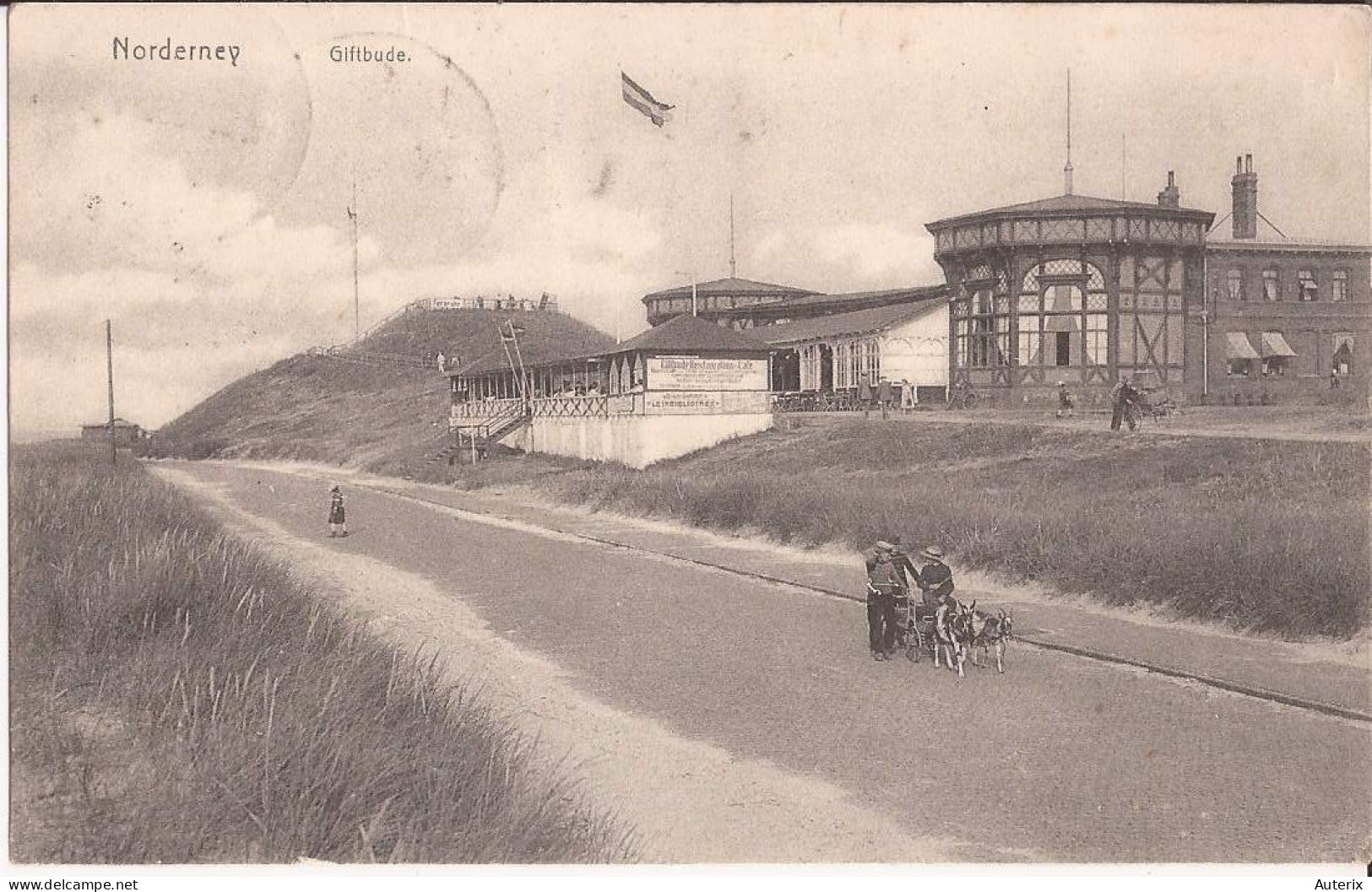 Allemagne - Norderney Giffbude Goat Cart Ziege - Norderney