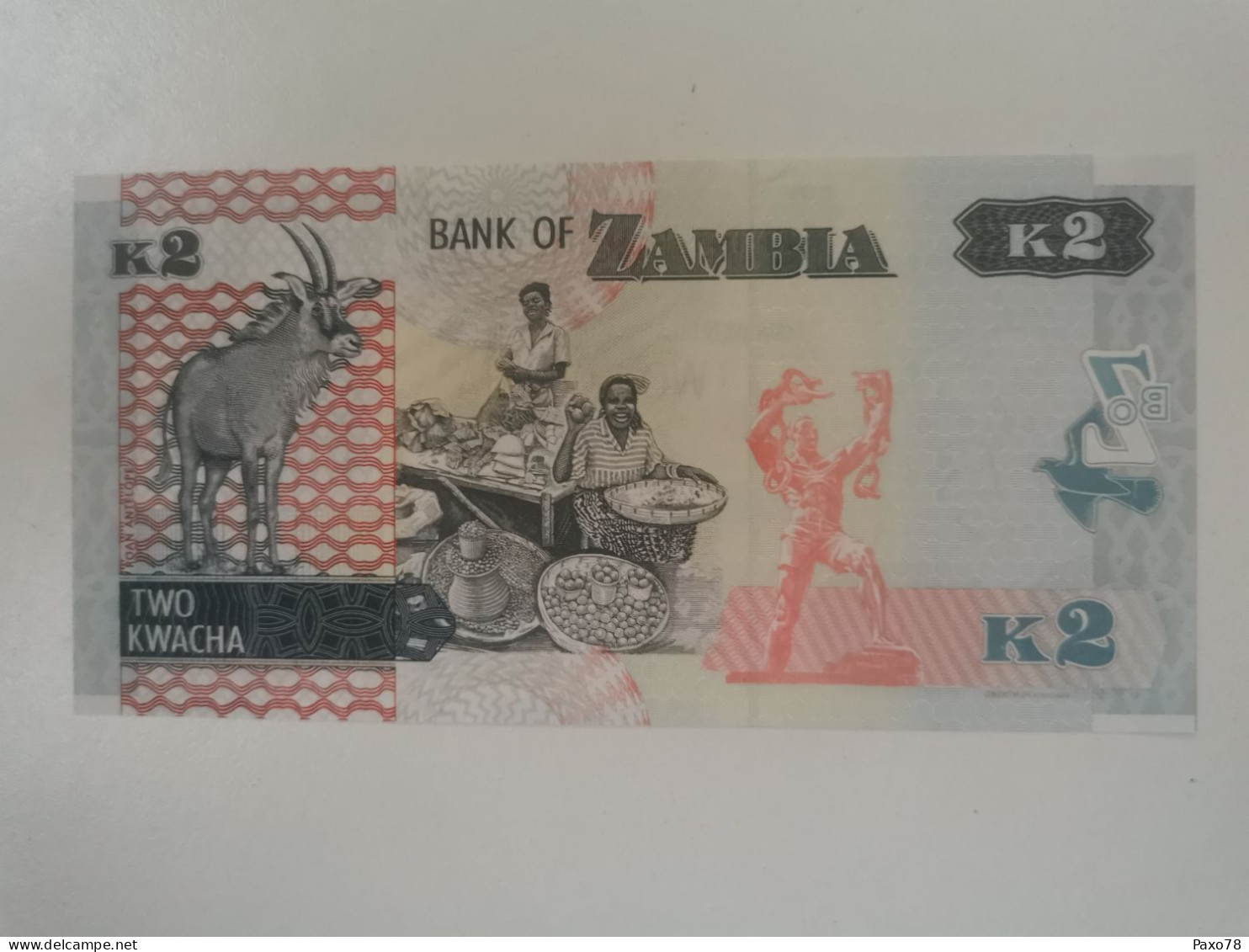 Zambie, 2 Kwacha 2015 - Zambia