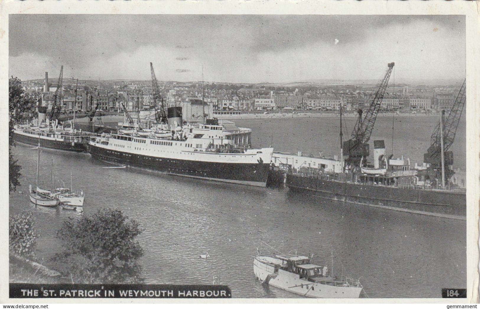 WEYMOUTH  HARBOUR - ST PATRICK - Weymouth