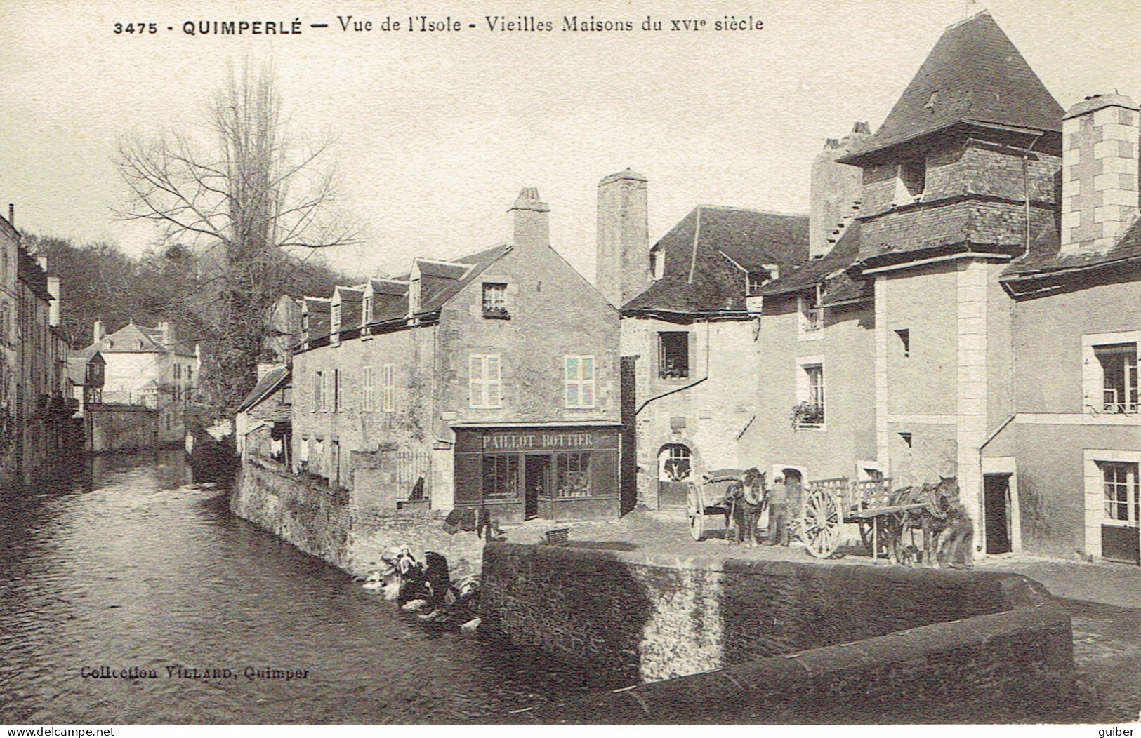 29 Quimperlé Vue De L'isole Vieilles Maisons  - Quimperlé