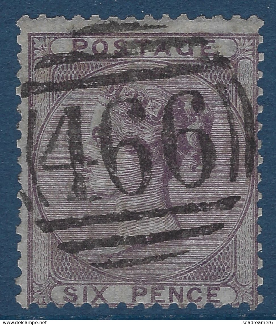 Grande Bretagne N°19 6 Pence Violet Oblitéré GC 466 De LIVERPOOL SUPERBE - Oblitérés