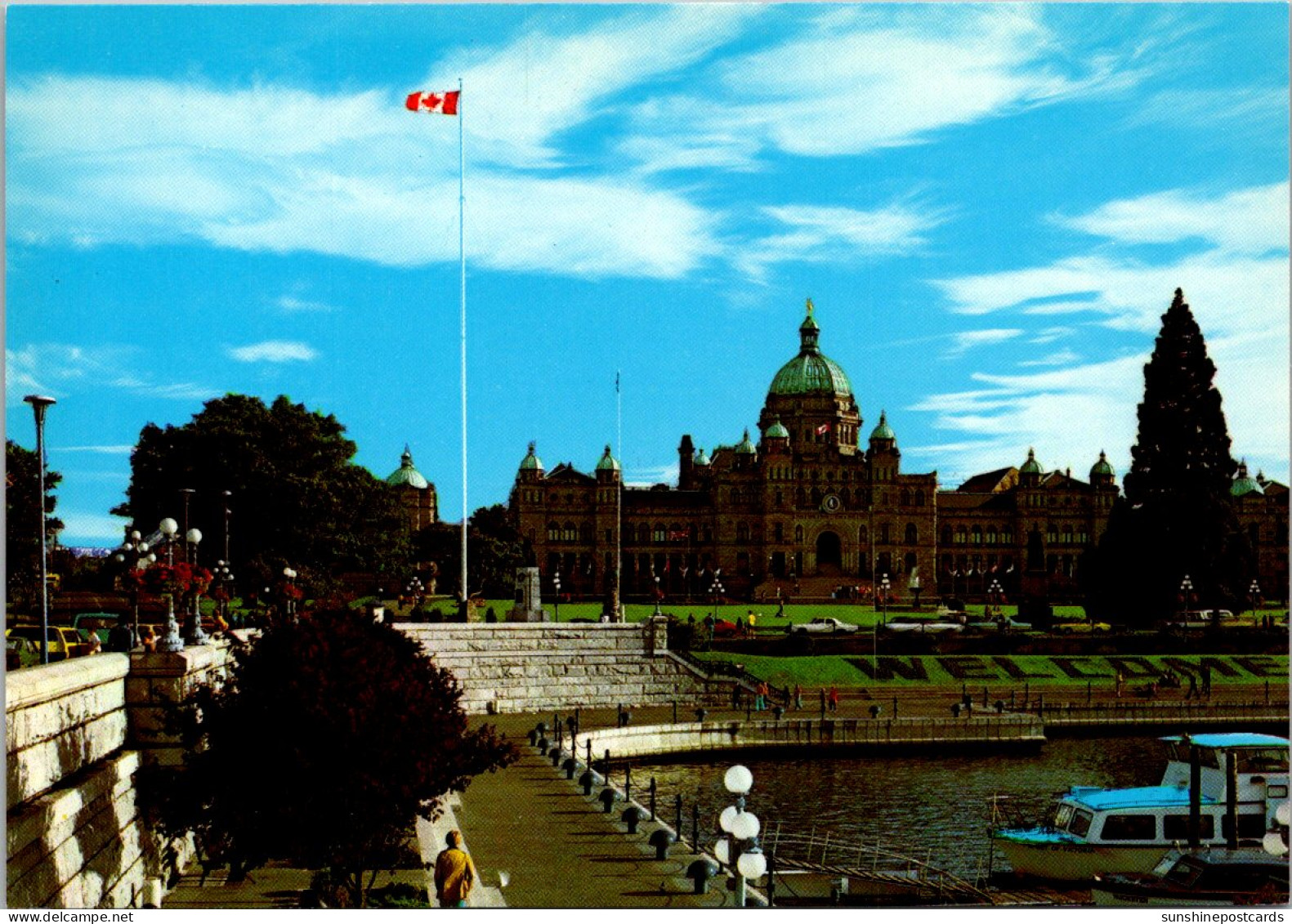 Canada Victoria Parliament Buildings And Causeway - Victoria