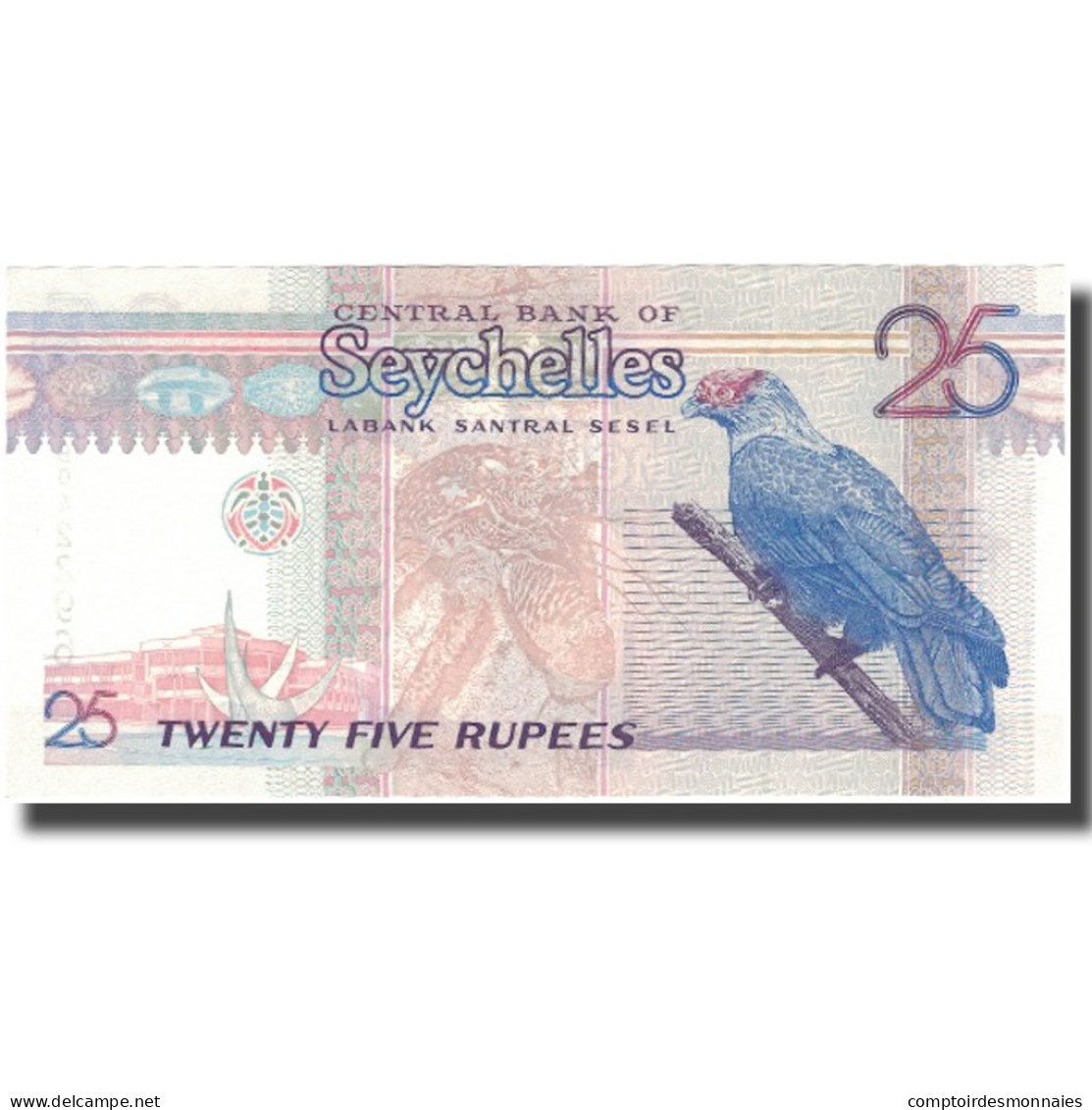 Billet, Seychelles, 25 Rupees, Undated (1998), KM:37, NEUF - Seychelles