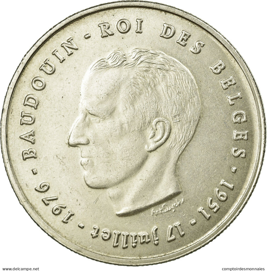 Monnaie, Belgique, 250 Francs, 250 Frank, 1976, Bruxelles, SUP, Argent, KM:157.1 - 250 Francs