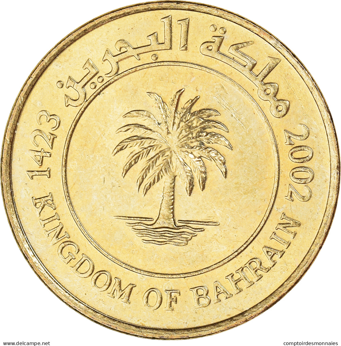 Monnaie, Bahrain, 10 Fils, 2002 - Bahrain