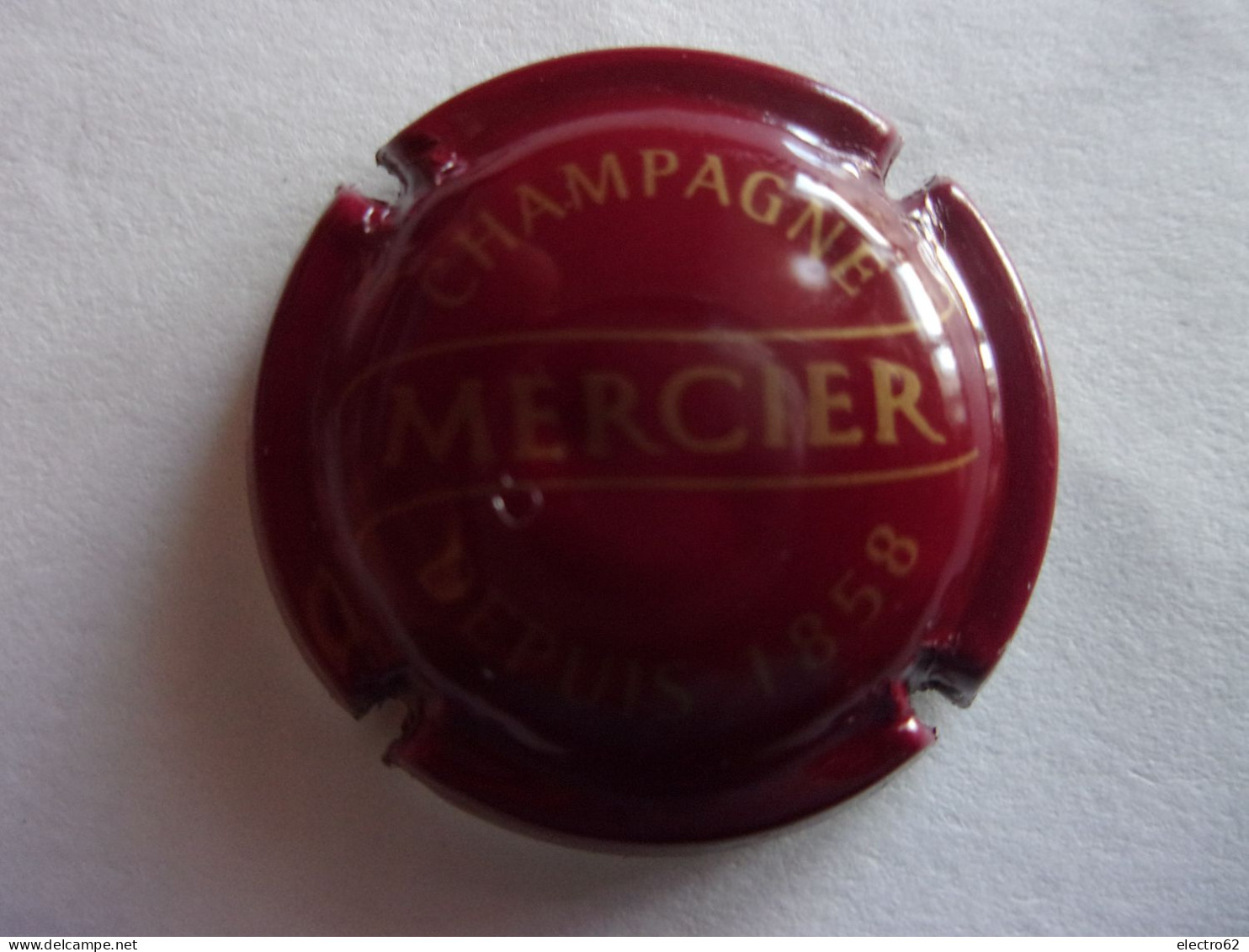 capsule,cap's de champagne Mercier