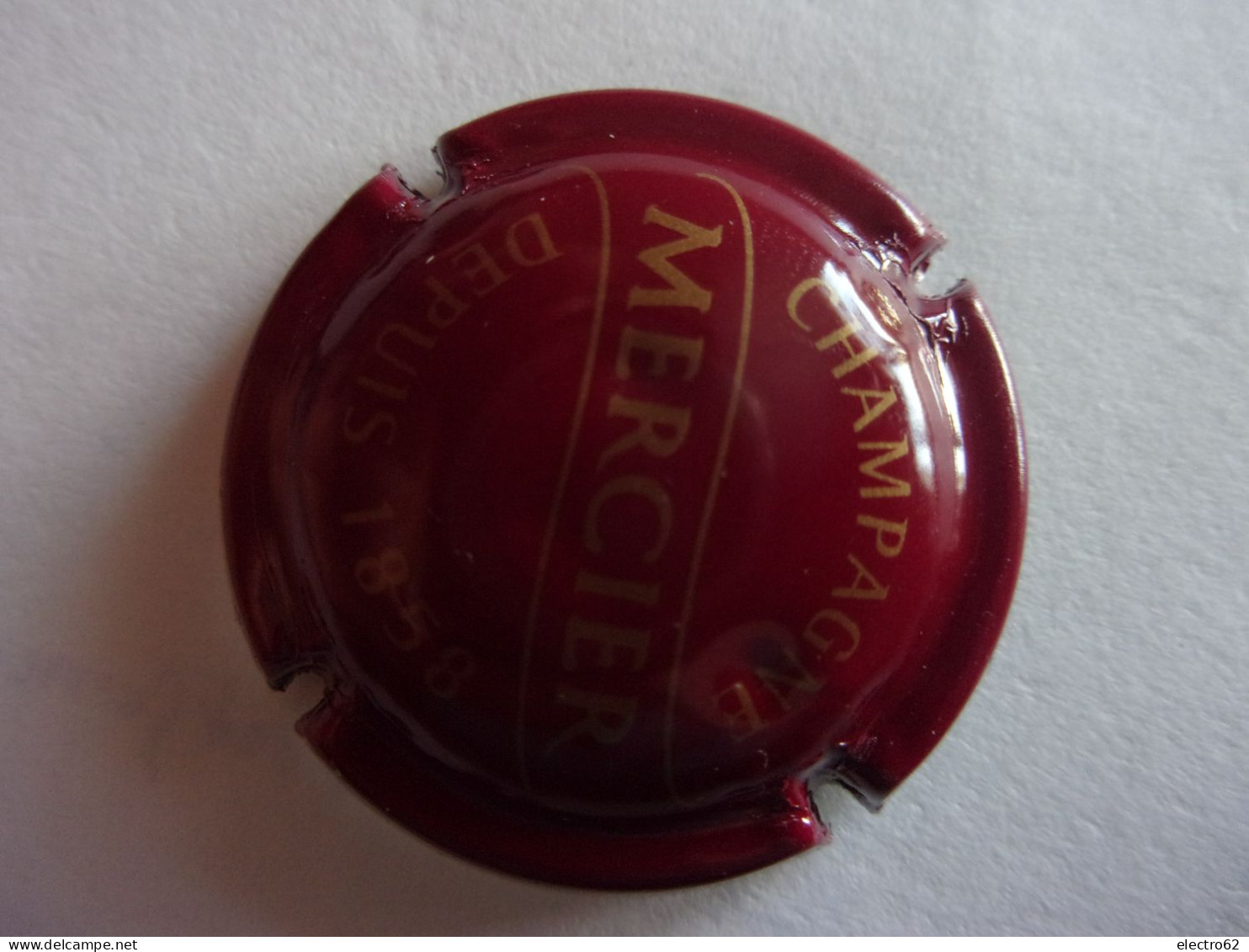 capsule,cap's de champagne Mercier