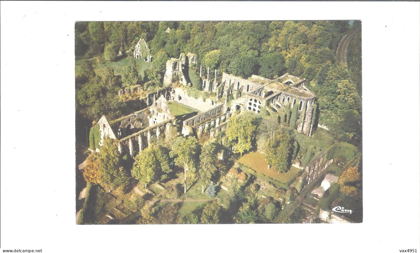 BELGIQUE  VILLERS LA VILLE  RUINES DE L ABBAYE   BOUWVALLEN DER ABDIJ  VUE AERIENNE         **           A  SAISIR  **** - Villers-la-Ville