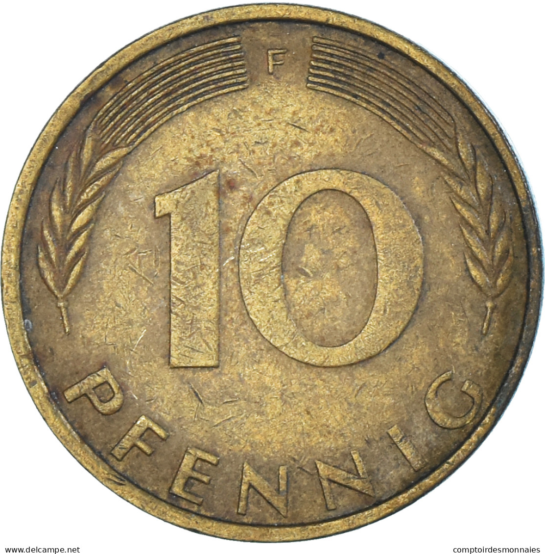 Monnaie, Allemagne, 10 Pfennig, 1974 - 10 Pfennig