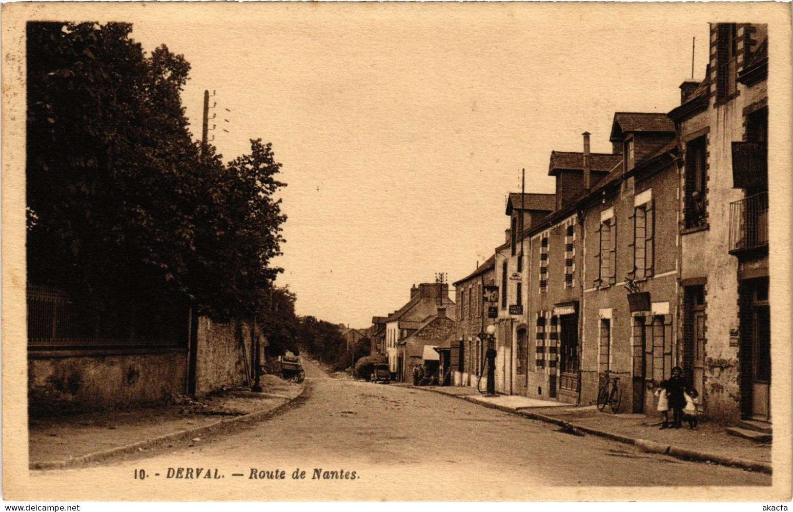 CPA Derval Route De Nantes (1275307) - Derval