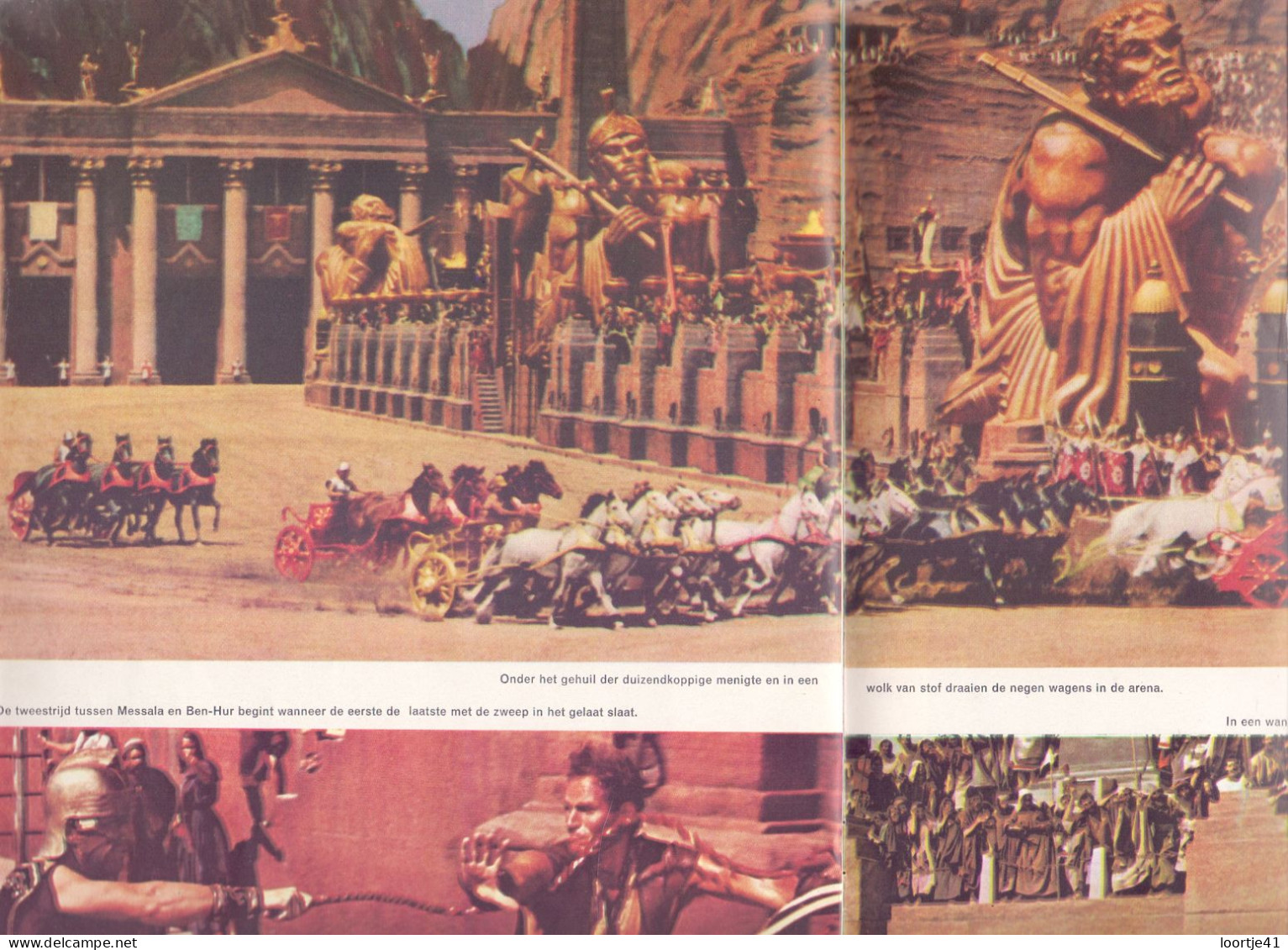 Film Magazine - Ben Hur - Cast , Foto's ,story - Charlton Heston - 1959 - Magazines