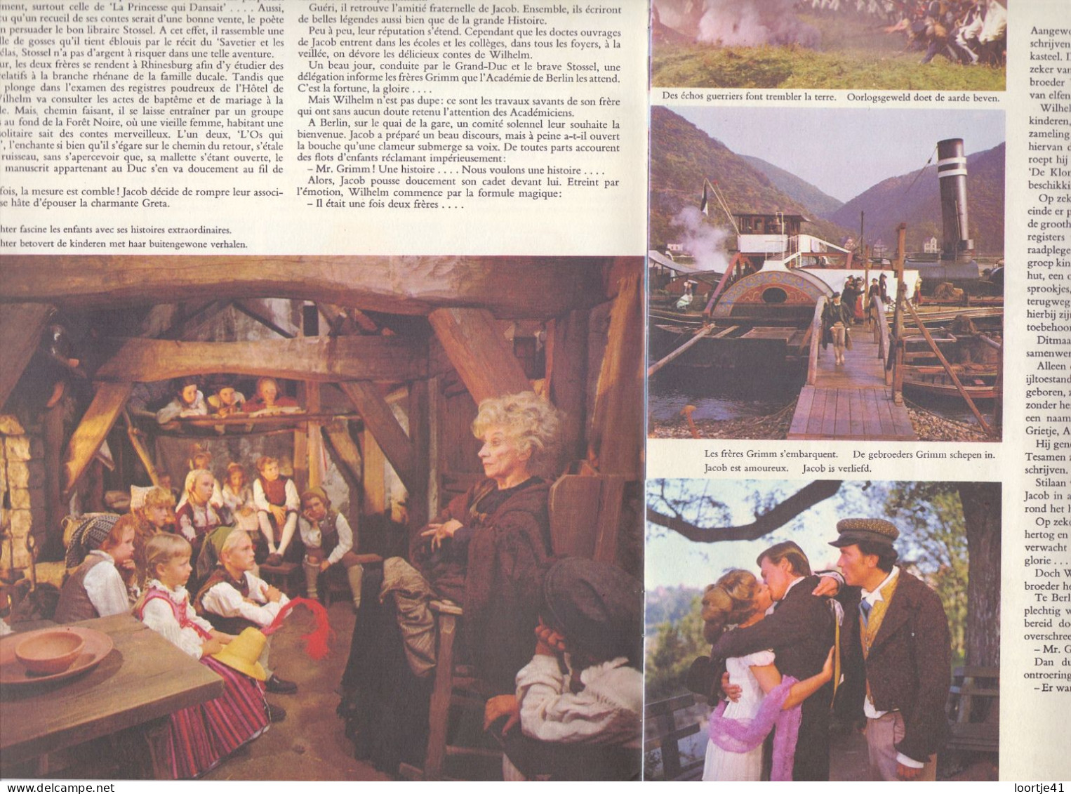 Film Magazine - The Wonderful World Of The Brothers Grimm - Sprookjes , Cast , Foto's ,story - 1962 - Magazines