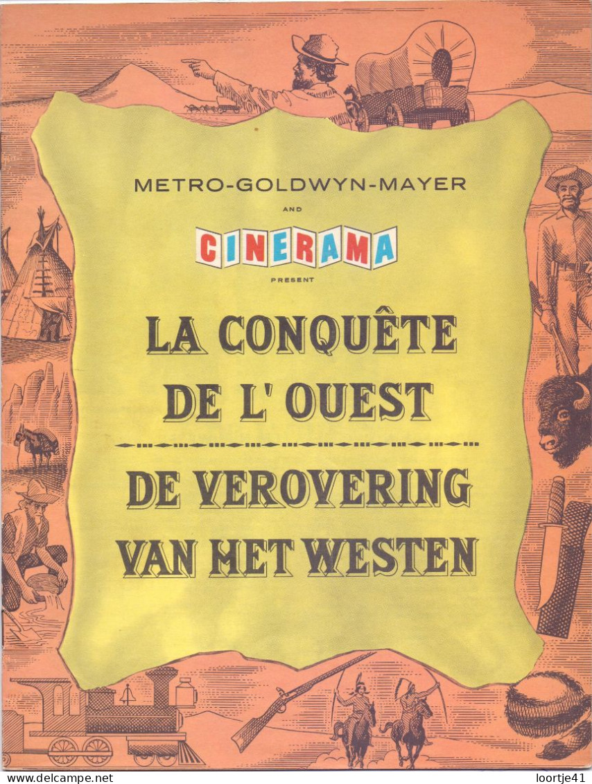 Film Magazine - De Verovering Van Het Westen , Cast , Foto's ,story - Caroll Baker, Gregory Peck - 1962 - Magazines