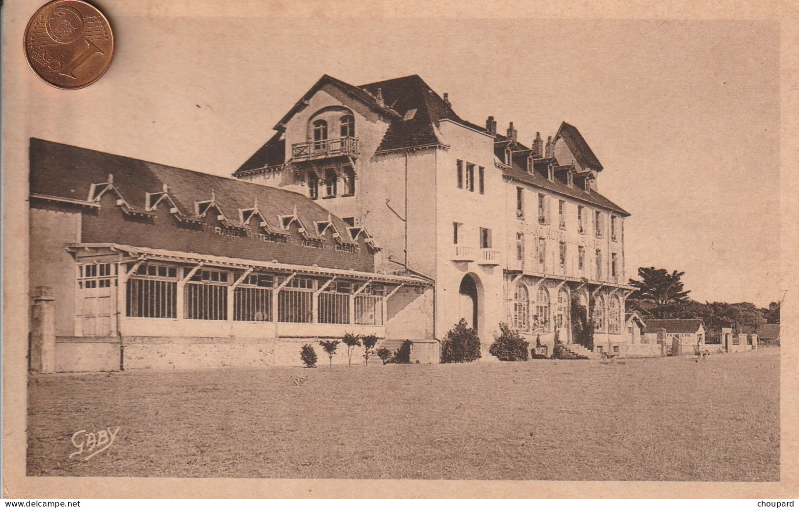 44  - Carte Postale Ancienne  De   SAINT BREVIN L'OCEAN    Casino Dancing  Salle De Jeux - Saint-Brevin-l'Océan