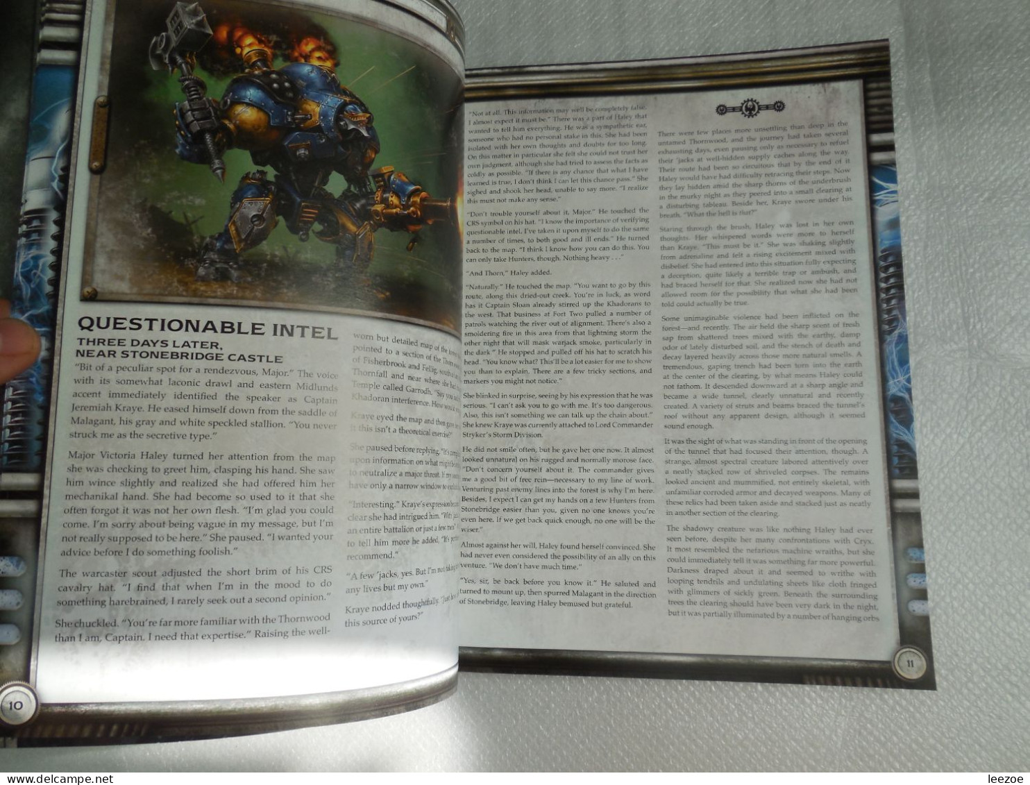 LIVRE CYGNAR COURAGE AND HONOR FORCES OF WARMACHINE EN ANGLAIS..REF.EB/06 - Palour Games