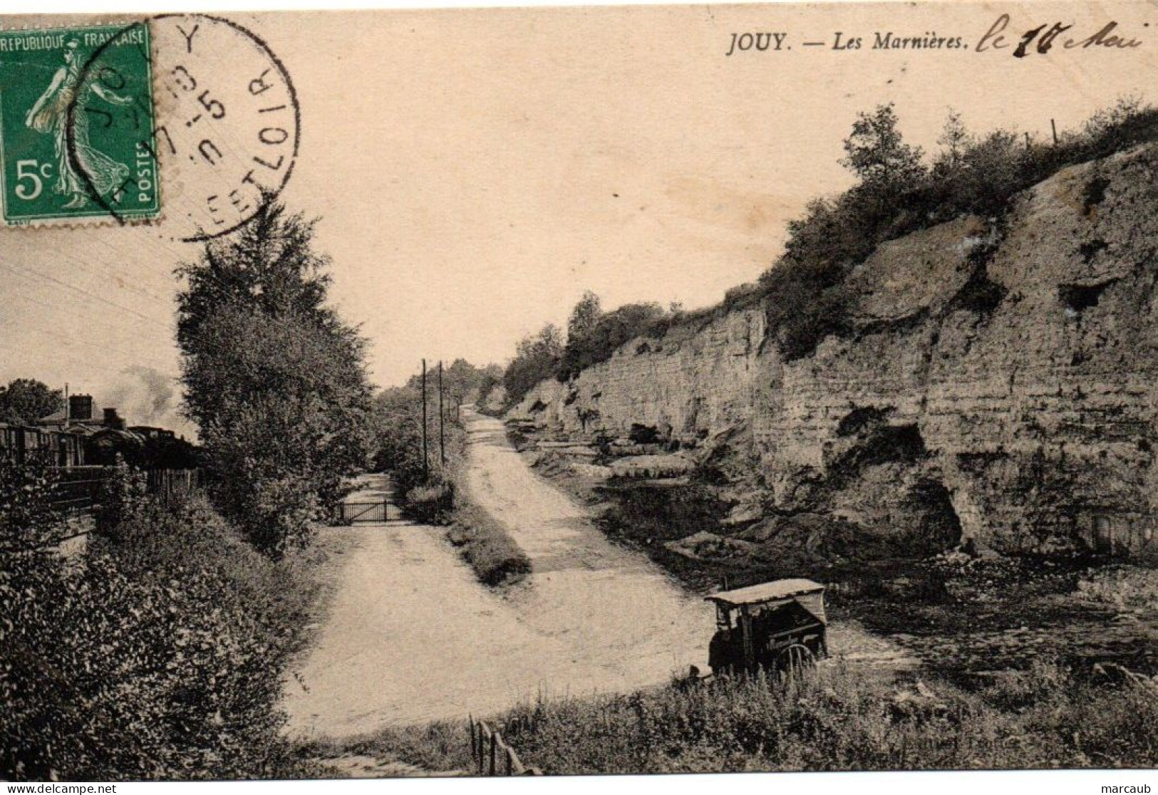 CPA 28 Eure Et Loir - JOUY - Les Marnières - Jouy