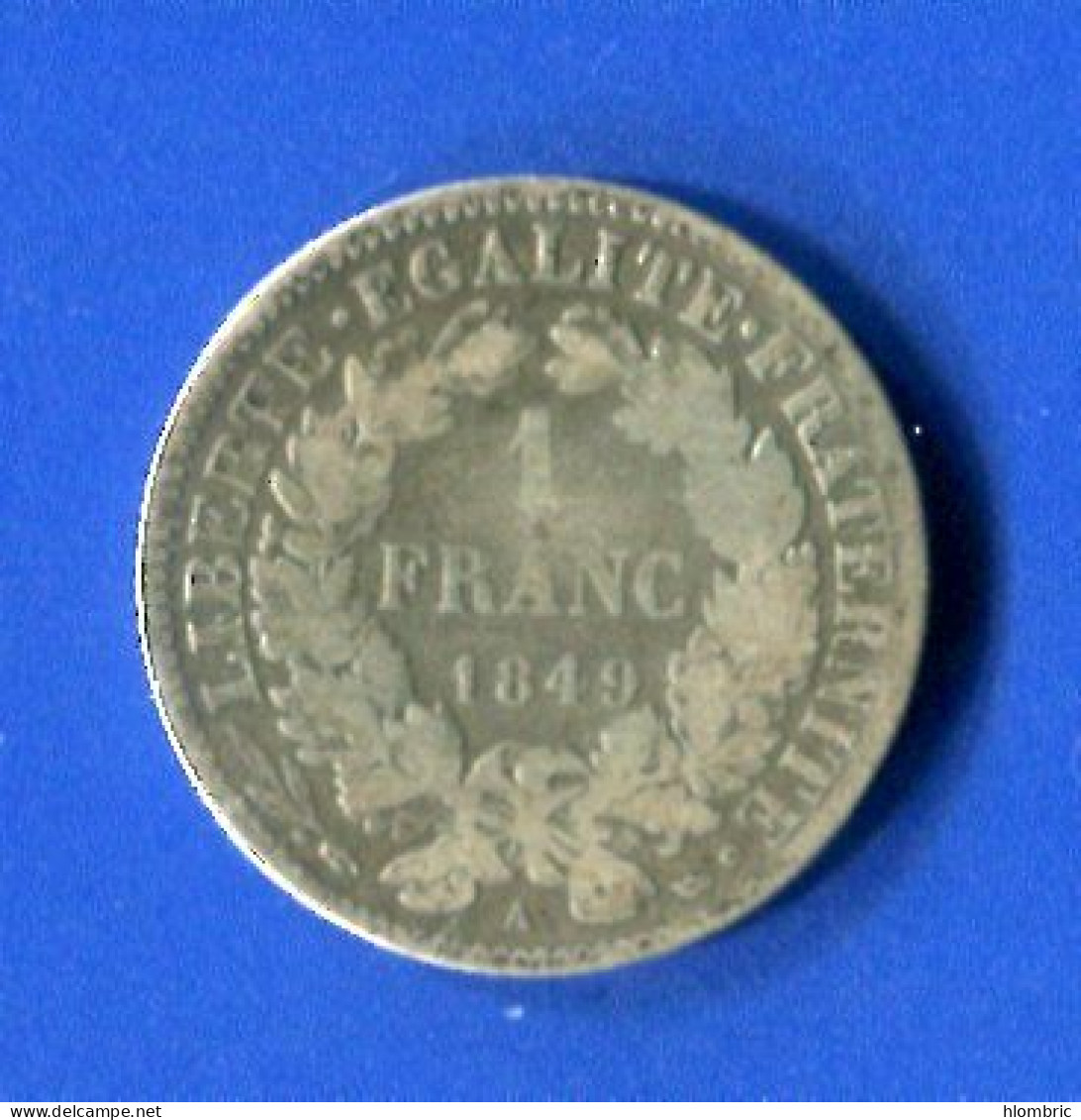 1  Fr  1849 A - 1 Franc