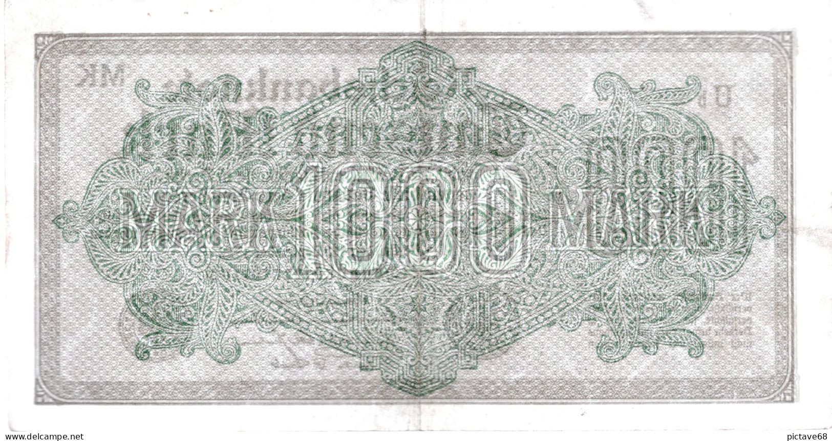 ALLEMAGNE / REICHSBANKNOTE DE 1000 MARK - 1000 Mark