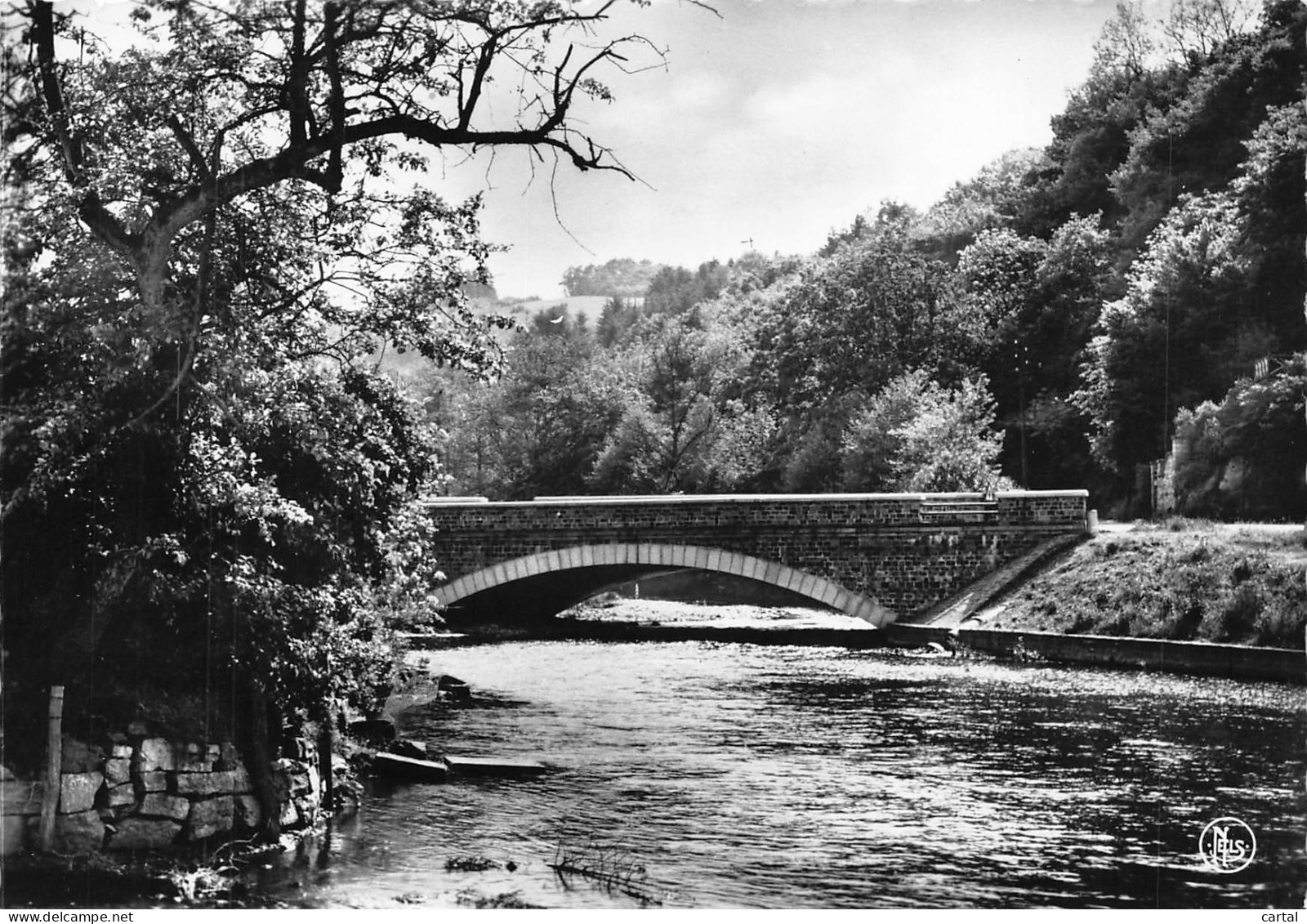 CPM - GRUPONT - Pont Route Sur La Lhomme - Tellin