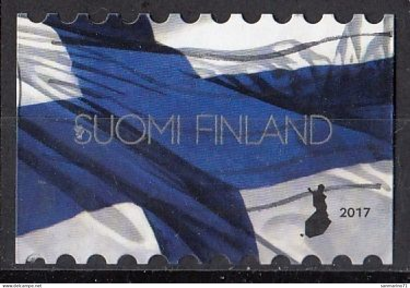 FINLAND 2483,used,falc Hinged - Gebruikt