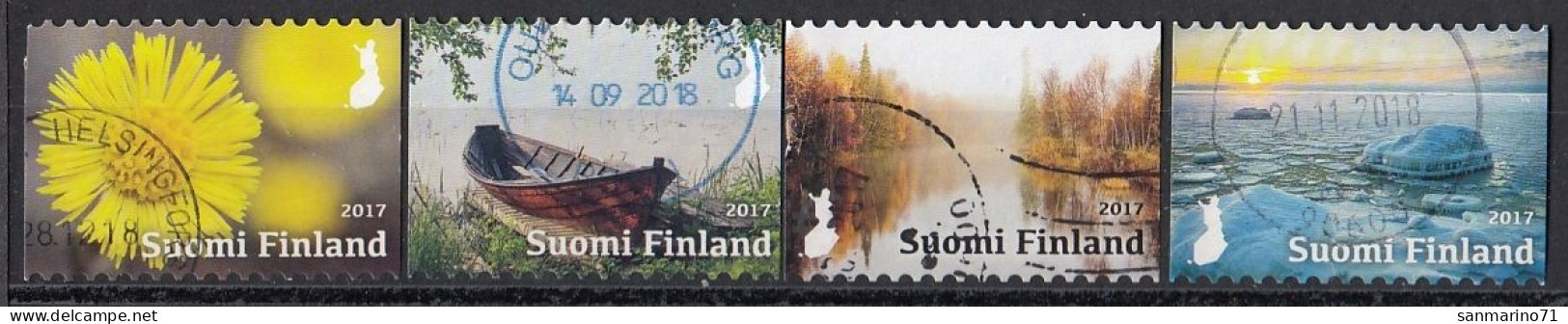 FINLAND 2535-2538,used,falc Hinged - Used Stamps