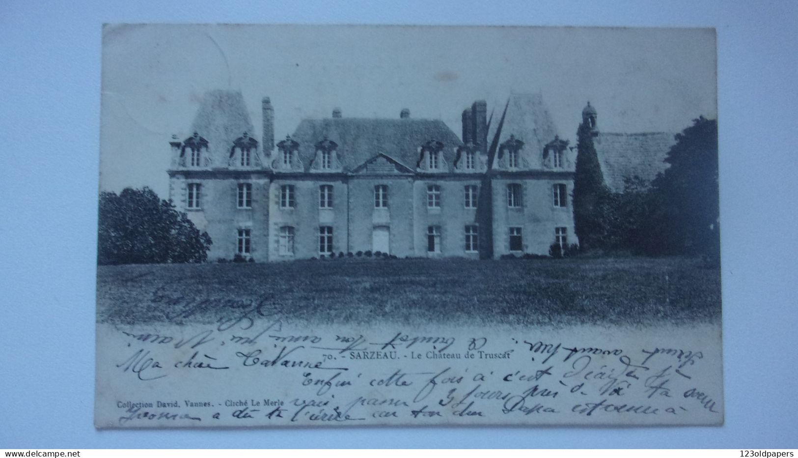 56 SARZEAU LE CHATEAU DE TRUSCAT - Sarzeau