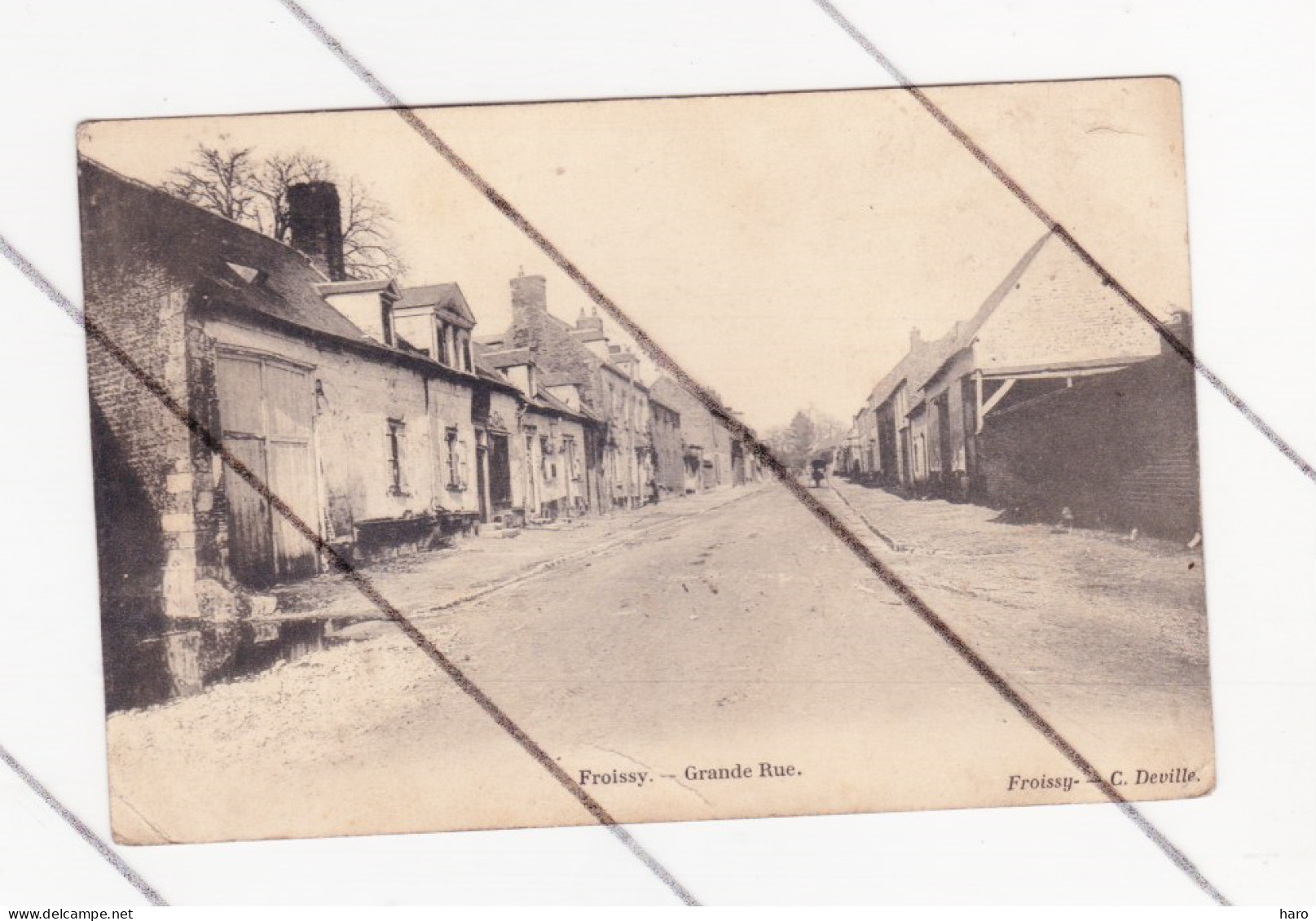 FROISSY ( 60) Grande Rue  - 1904 (B342) 1745 - Froissy