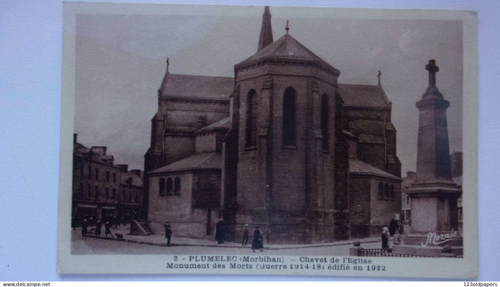 56   PLUMELEC 2 CHEVET DEE L EGLISE EDIT PERROTIN - Autres & Non Classés