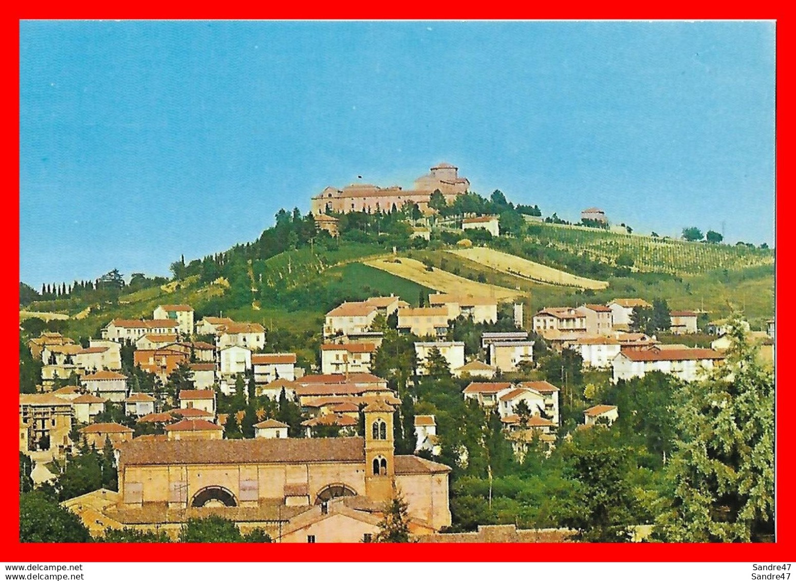 CPSM/gf  CESENA (Italie)   Abbazia ST. Maria Del Monte. *2939 - Cesena