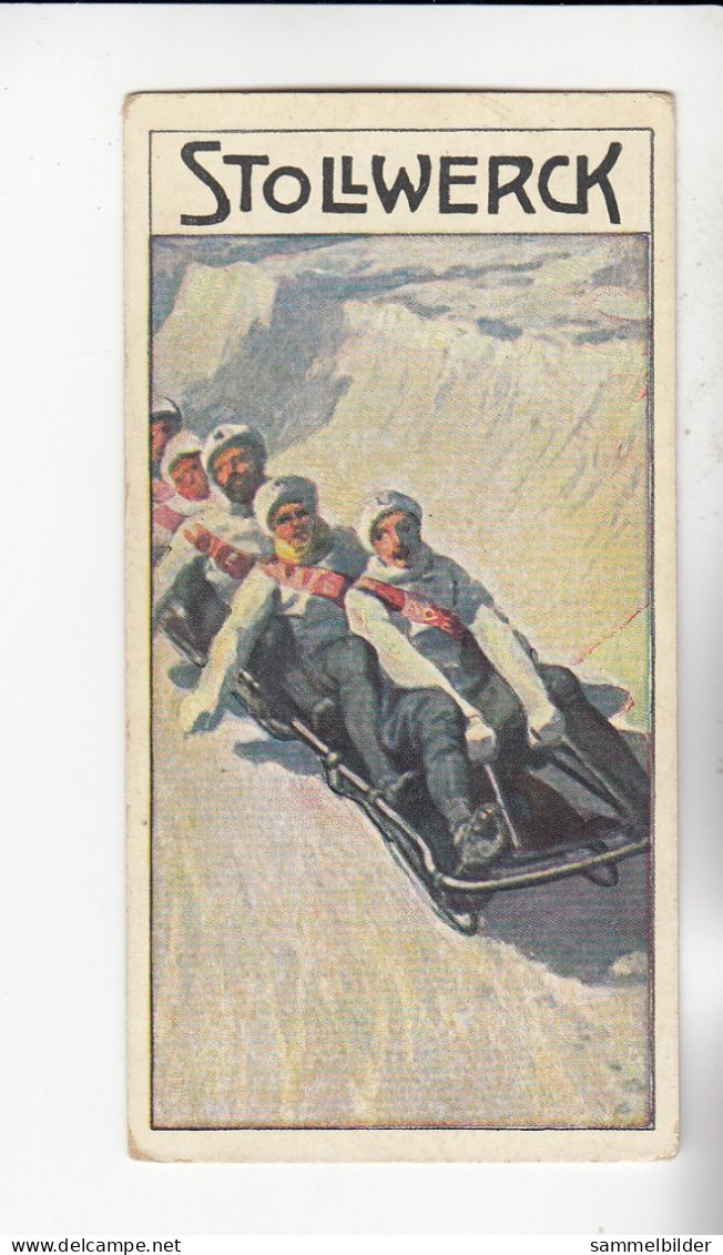 Stollwerck Album No 15 Wintersport Bobsleigh  Grp 567#4 Von 1915 - Stollwerck
