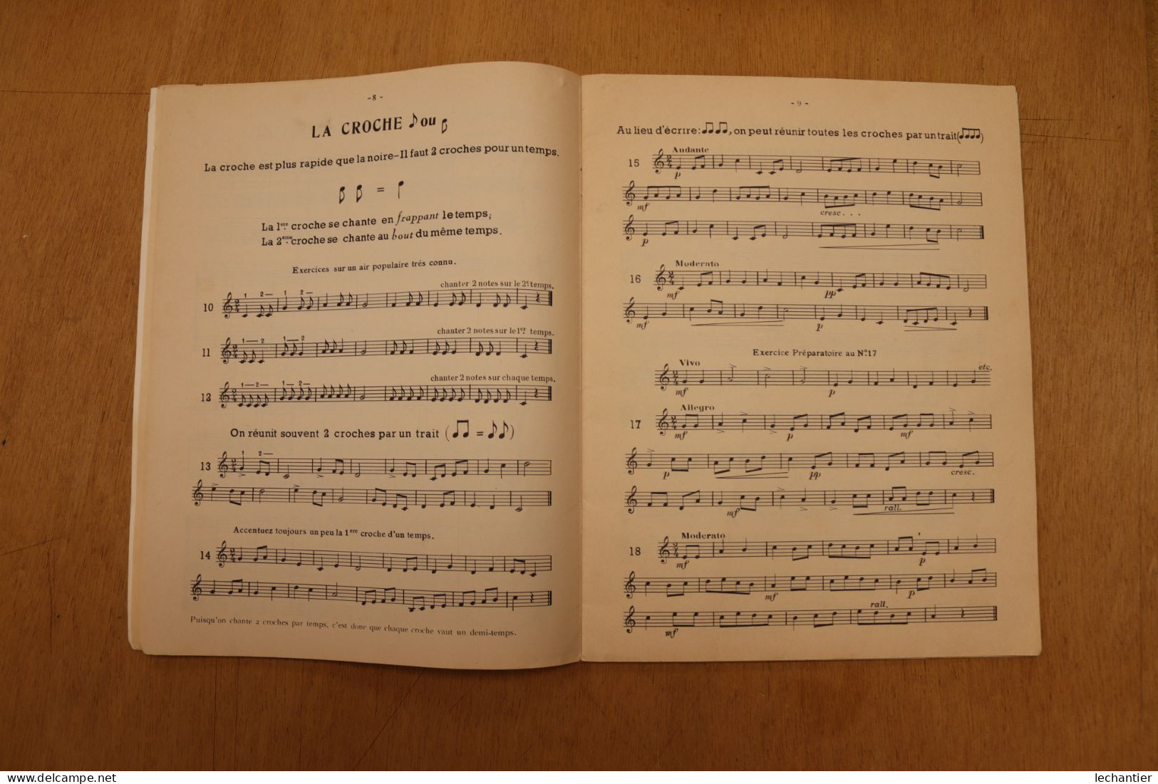 Solfége Récréatif , Volumes 1 Et 3 Raoul Carpentier édit. Magnard Paris 1970  TBE - Choral