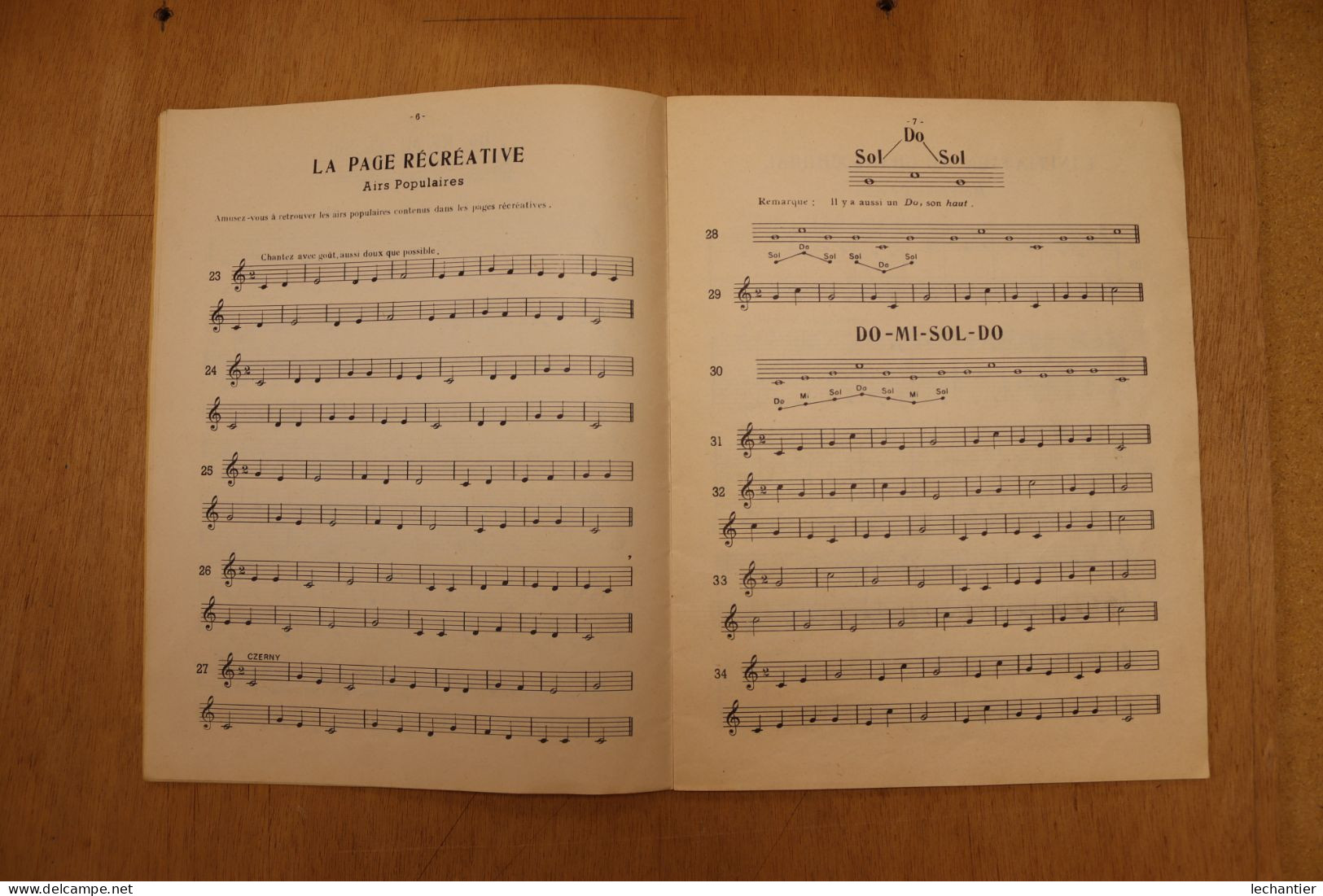 Solfége récréatif , volumes 1 et 3 Raoul Carpentier édit. Magnard Paris 1970  TBE