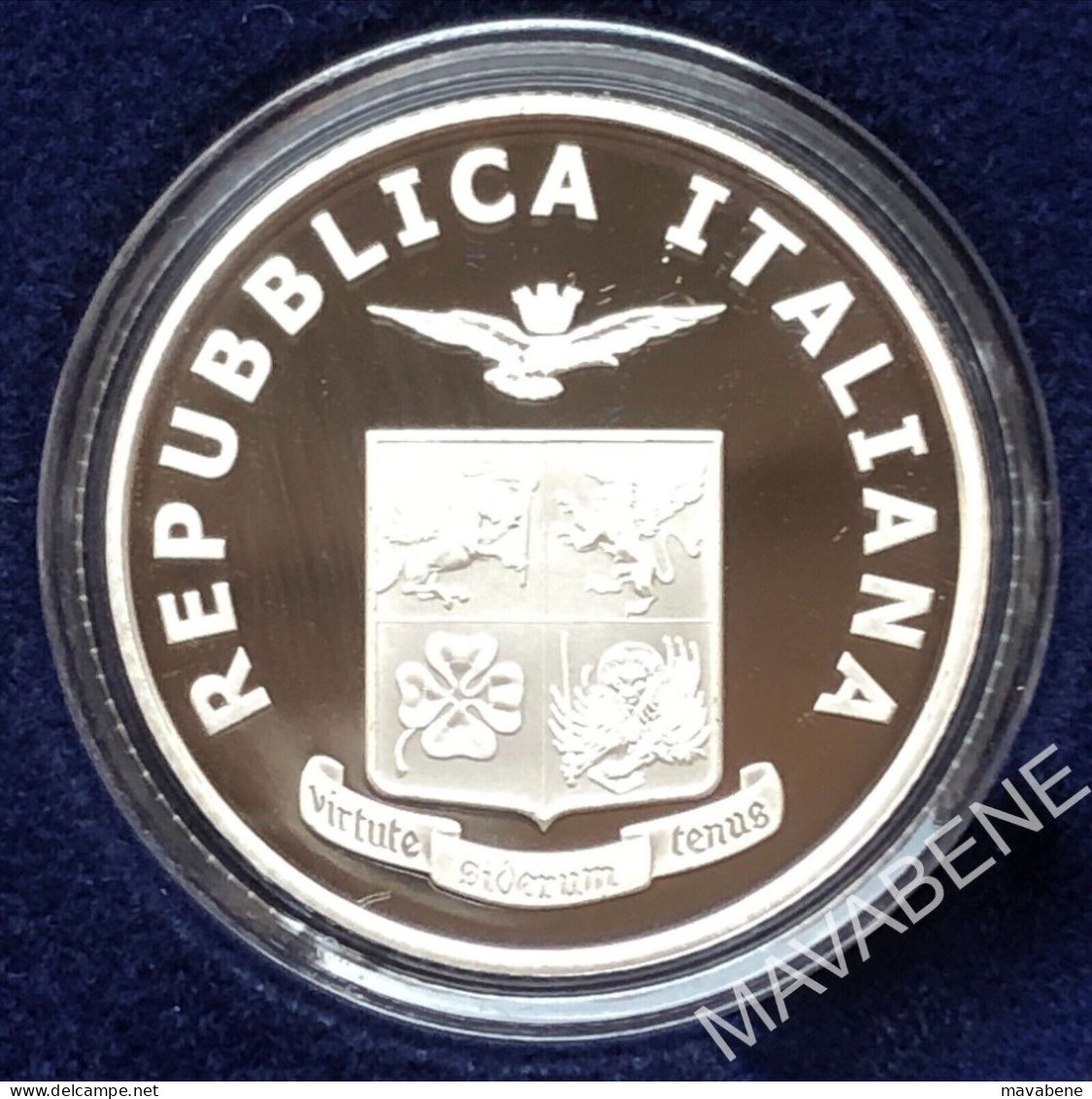 ITALIA 2023 100 ANNI AERONAUTICA MILITARE MONETA 5 EURO ARGENTO COLORATA PROOF - Colecciones