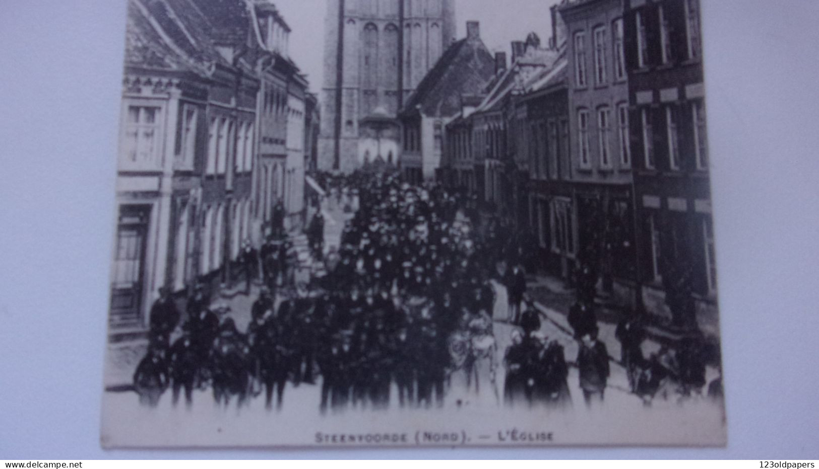 NORD - 59   STEENVOORDE L EGLISE 1903 - Steenvoorde