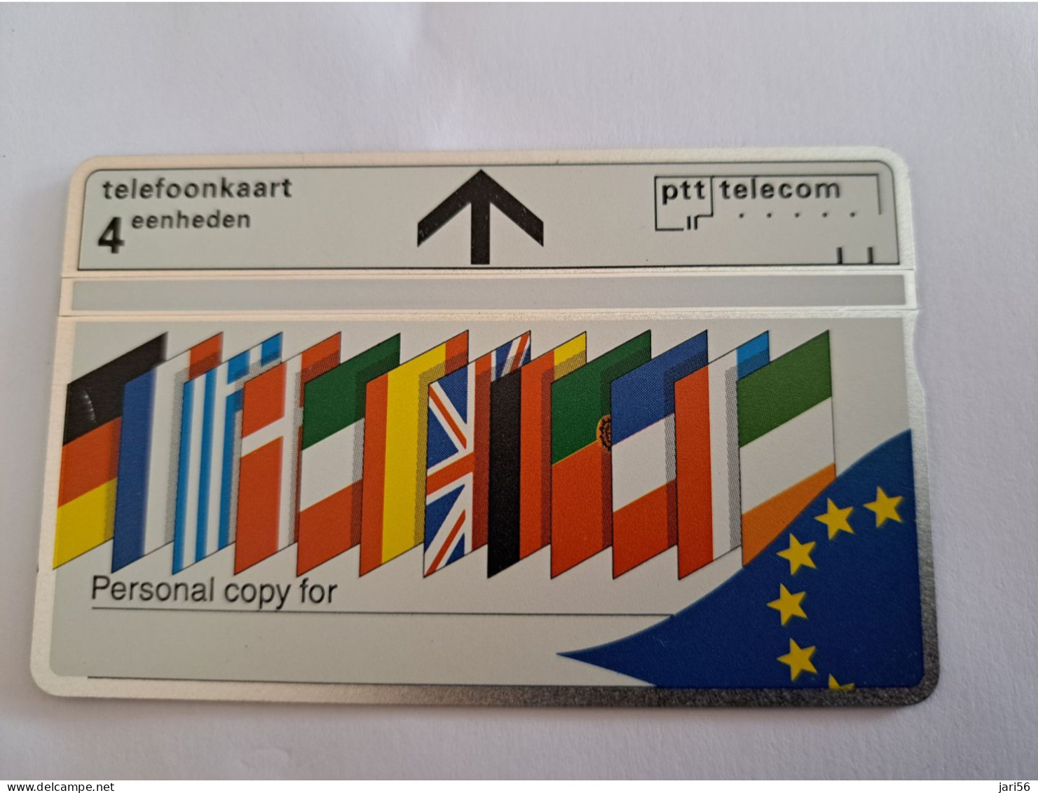 NETHERLANDS  ADVERTISING  4 UNITS/ FLAGS/ EUROPA PERSONAL COPY/ 327E       / NO; R 099  LANDYS & GYR   MINT   ** 13810** - Privat