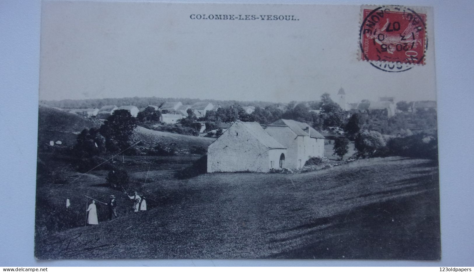 70 COLOMBE LES VESOUL 1907 - Autres & Non Classés