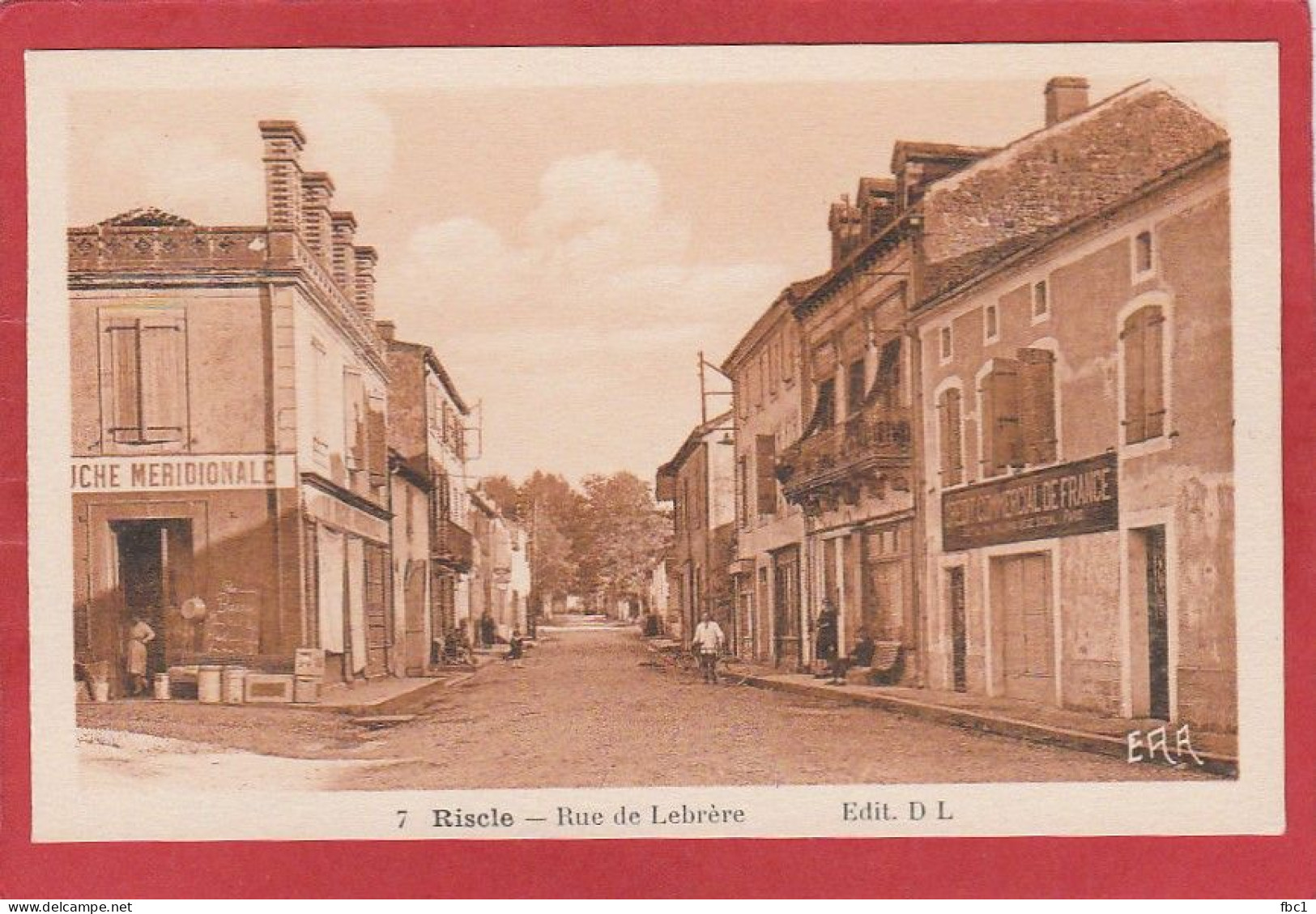 Gers - Riscle - Rue De Lebrère - Riscle