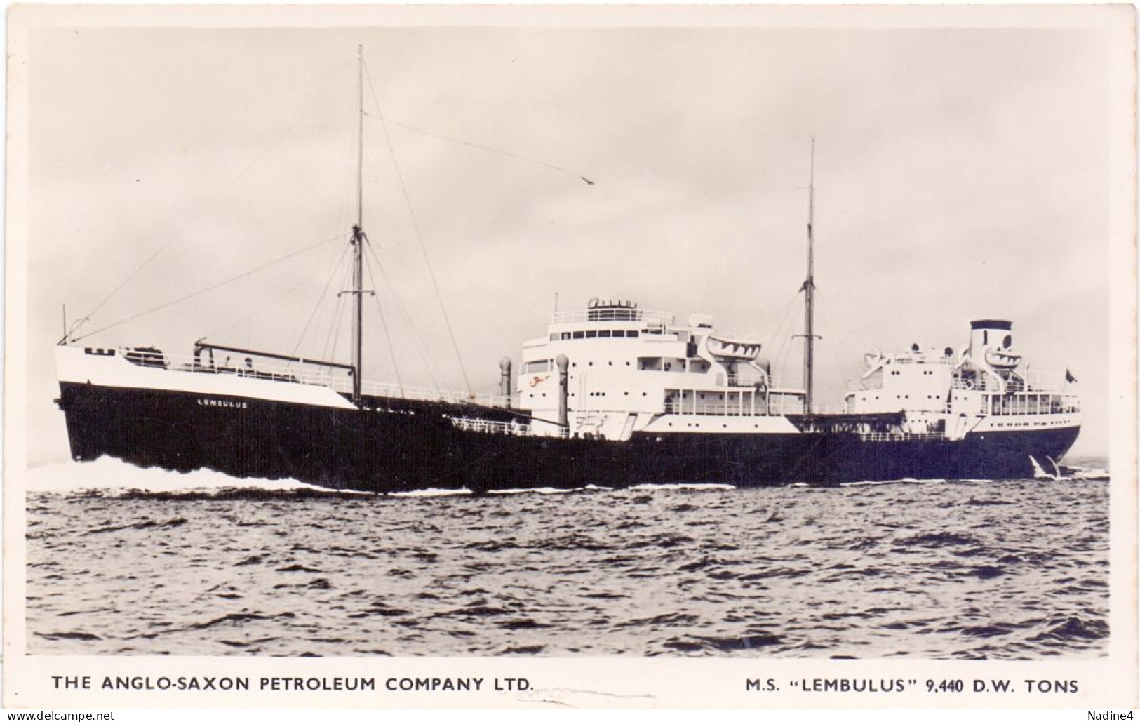 PC - The Anglo Saxon Petroleum Compagny Ltd. - Ms Lembulus - Pétroliers